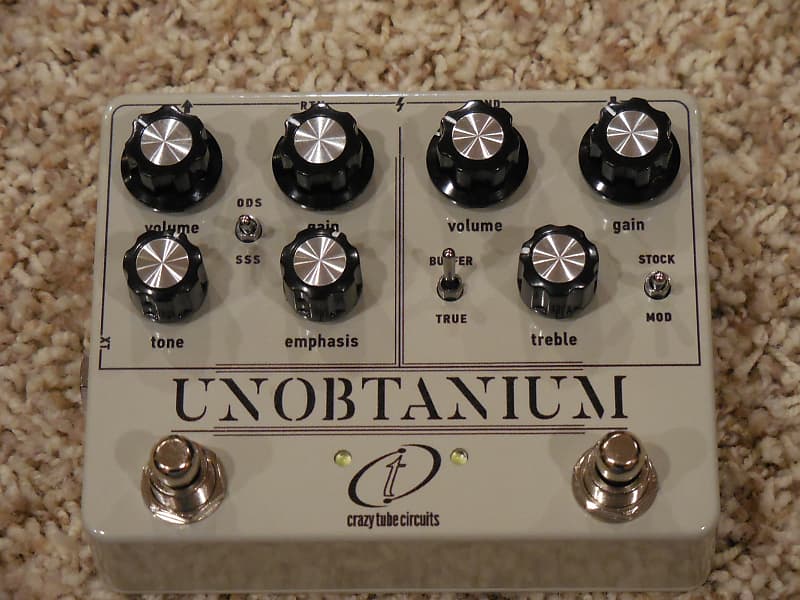Crazy Tube Circuits Unobtanium + XT Footswitch | Reverb Crazy Tube Circuits Unobtanium + XT Footswitch | Reverb