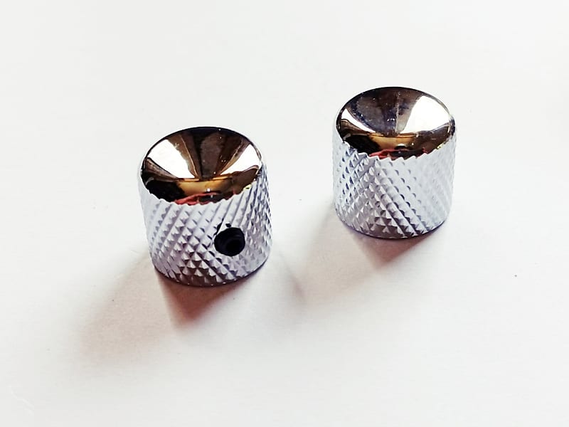 Ibanez Guitar knobs Chrome Finish Reverb