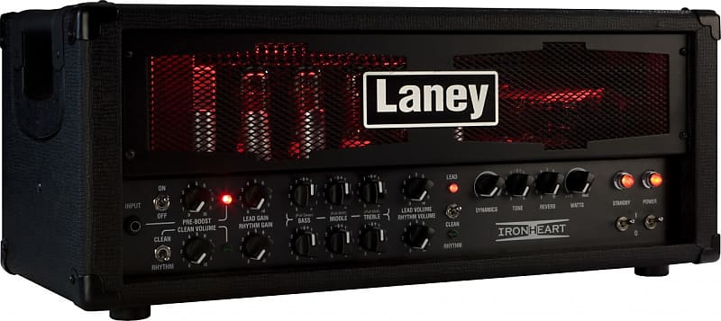 Laney IRT120H 120W Tube Guitar Amp Head Black image 1