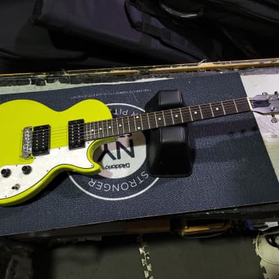 Gibson M2 S-Series Sonic Demon Melody Maker Les Paul Guitar 2017 Citron Green 2017 image 1