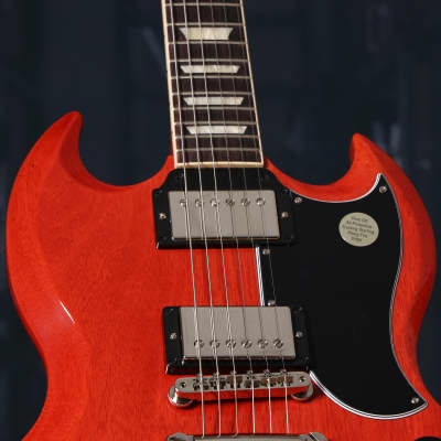 Gibson SG Standard '61 Electric Guitar in Vintage Cherry with Case image 3