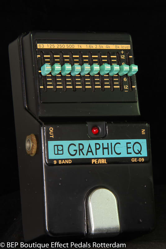 PEARL パール GE-09 GRAPHIC EQ Pearl GE-09 9-Band Graphic EQ | Reverb