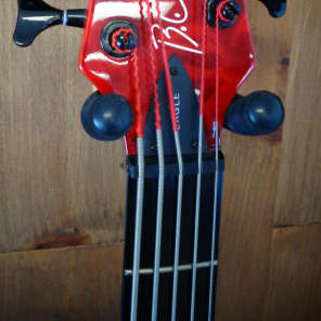 BC Rich NJ Series Eagle 5 String Bass - Trans Red | Reverb