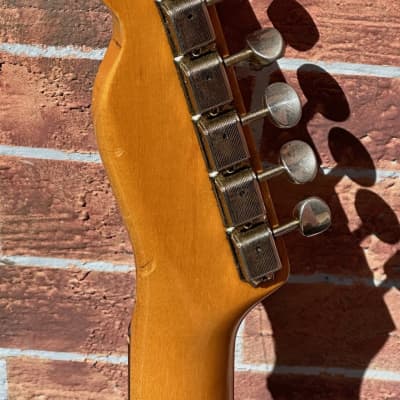 Fender Telecaster Custom '62 Reissue 1987 - very rare in the USA this MIJ Sunburst Tele Custom is the Boss ! image 6