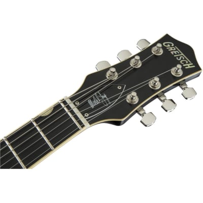 Gretsch G6131-My Malcolm Young Signature Jet 6-String Right-Handed Electric Guitar with Ebony Fingerboard (Natural) image 5