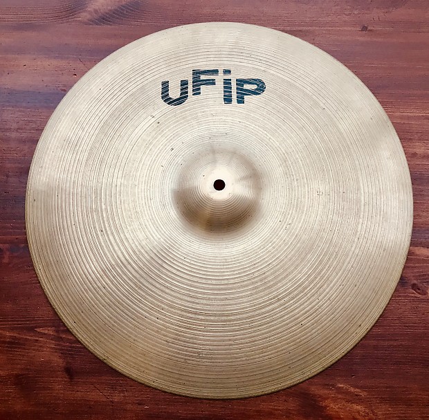 UFIP Traditional Medium Heavy Crash/Ride 18" Vintage 70s Reverb