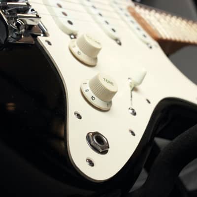 Fender Standard Stratocaster Black 1983 image 11