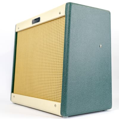 2013 Fender Blues Jr. III Limited Edition “Emerald and Blonde” FSR Combo Amp image 3