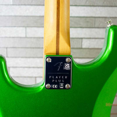 Fender Player Plus Stratocaster HSS with Maple Fretboard - Cosmic Jade image 6