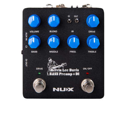 NuX NBP-5 Melvin Lee Davis Bass Preamp + DI box IR loader audio interface image 8