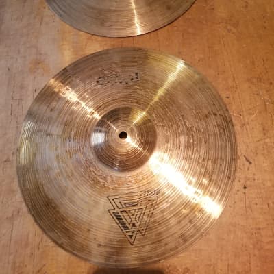 VINTAGE: Paiste 14' Dixie Medium Thin Hi-Hat Pair 1960's