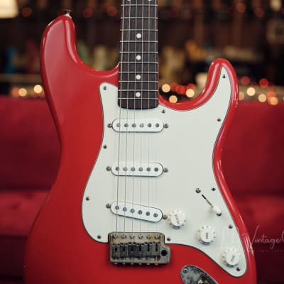 L.A. Vintage Gear Proprietary Dakota Red Double Cut S-Style Electric Guitar-Our Brand New Line! image 2