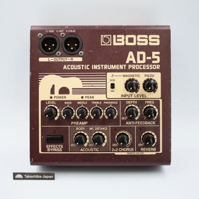 Boss AD-5 Acoustic Instrument Processor | Reverb