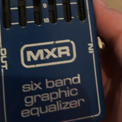 Reverb.com listing, price, conditions, and images for mxr-6-band-graphic-equalizer