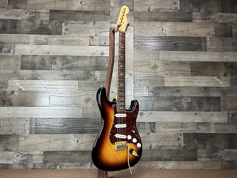 Warmoth Partscaster Stratocaster - Sunburst (Warmoth Custom Neck & Body, Lindy Fralin 69' Woodstock Pickups) image 1
