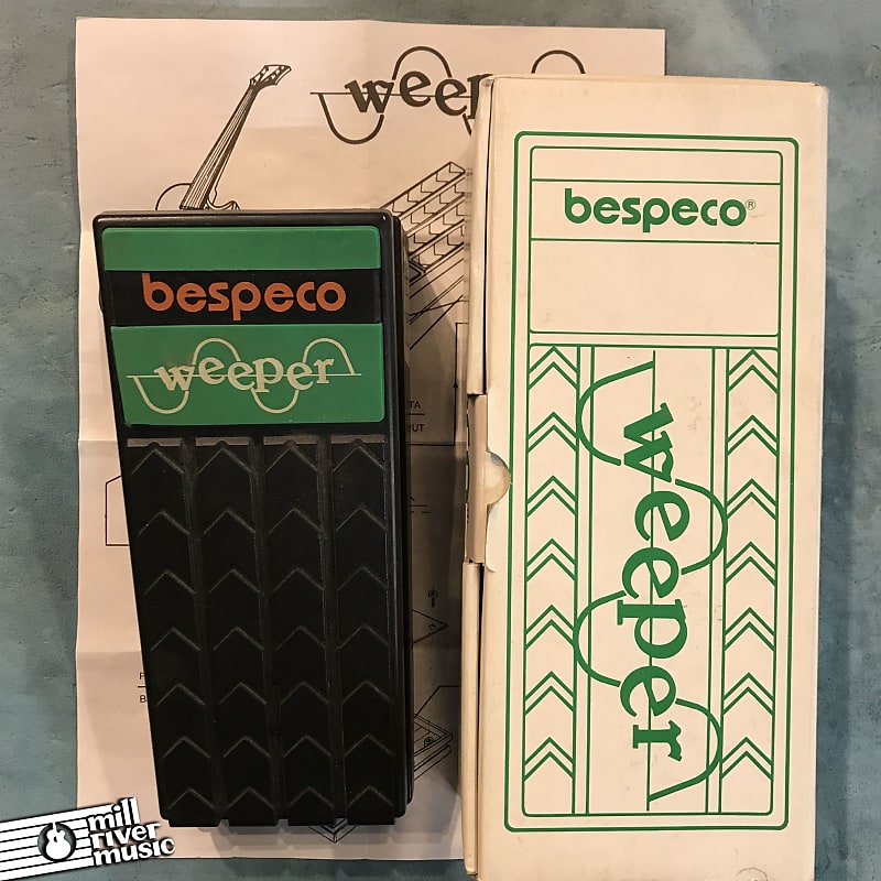 Bespeco VP-W Weeper Wah / Volume Effects Pedal w/ Box image 1