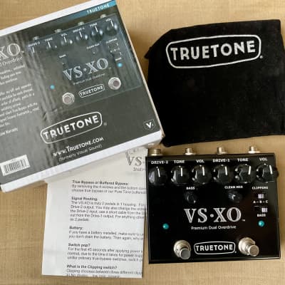 Reverb.com listing, price, conditions, and images for truetone-vs-xo-premium-dual-overdrive
