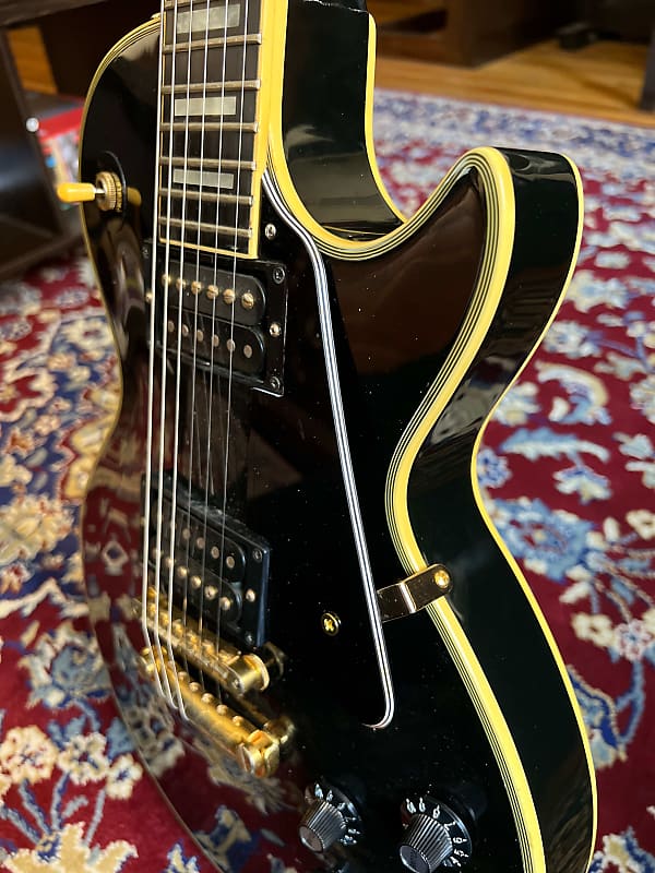 ギター Greco eg 600 Les Paul 1990 Greco EGC-600 Les Paul Black Fujigen | eBay