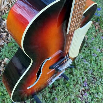 Rare Arnold Hoyer Expo 1959  Archtop Guitar Professional image 11