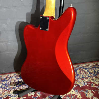 + Video Fender 1965 Candy Apple Red Matching Headstock With Neck Binding Guitarsmith Custom Guitar image 24