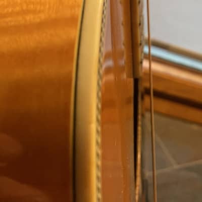Aria Pro  PW-45 Acoustic Guitar Made in Japan 1970's Blond image 7