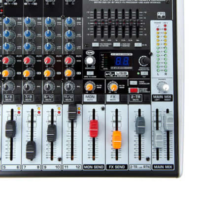 Behringer Xenyx X1222USB 16-Input Mixer with USB and Effects image 9