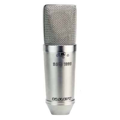 Nady - SCM-1000 - Studio Condenser Microphone - Chrome image 1