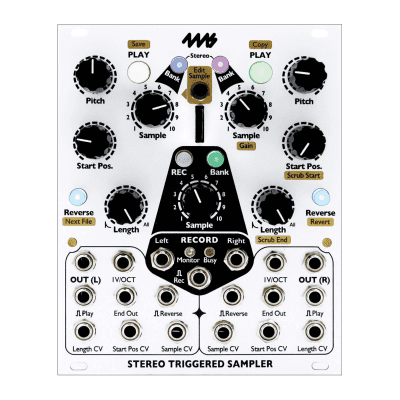 4MS STS Stereo Triggered Sampler