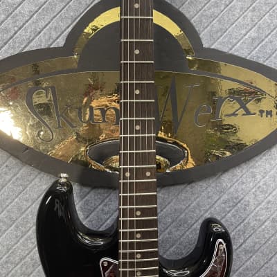 Harley Benton ST-62BK Hot Rod SkunkWerx in USA FretWerx Setup! USA Stock Fast Shipping!Gloss Black image 7