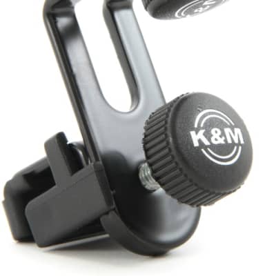 K&M - Support pour Microphone - Noir