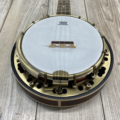 Alabama #ALB-60UB2 Limited Edition Banjo Ukulele w/ Antique Brass Hardware image 2