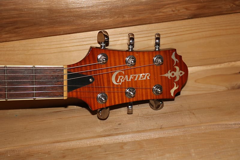 Crafter SA-TMVS Acoustic/Electric Hybrid Guitar | Reverb