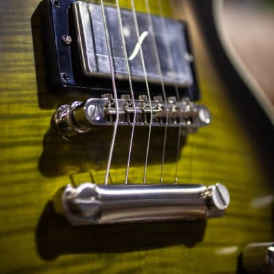 Epiphone Les Paul Prophecy Electric Guitar - Olive Tiger Aged Gloss - Floor Model image 4