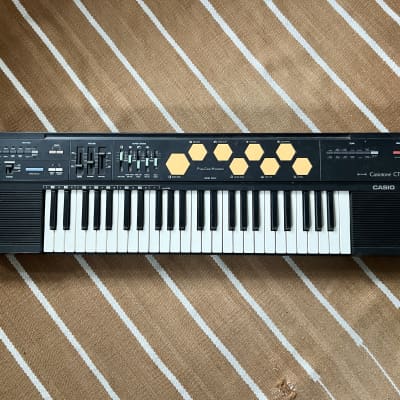 Casio CT-510 Casiotone 49-Key Synthesizer 1980s - Black