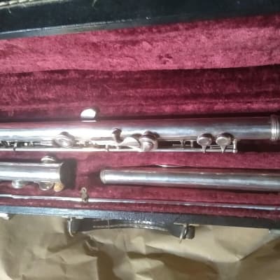 I.M. Grassi Flute with case, Milano Italy, Very Good Condition | Reverb