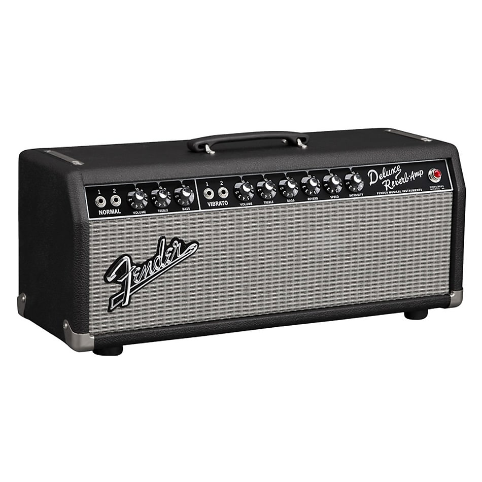 Fender '65 Deluxe Reverb-Amp 2-Channel 22-Watt Guitar Amp Head