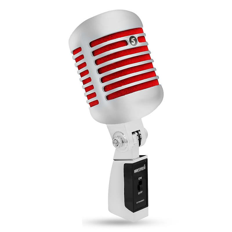 Tip top vintage audio Retro microphone chrome