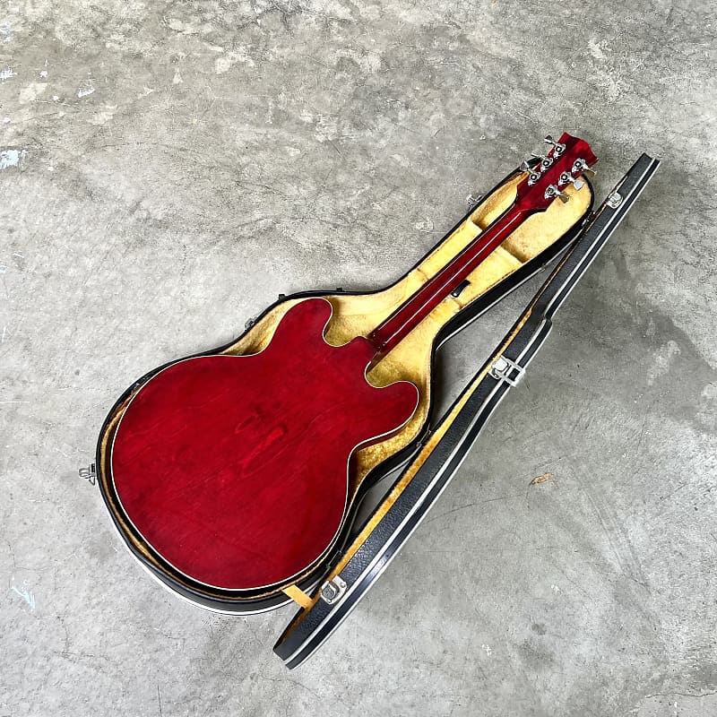 Greco SA-700 c 1970's Cherry es-335 original vintage MIJ | Reverb