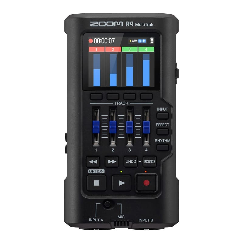 Zoom R4 MultiTrak 32Bit Float Recorder with Stereo Bouncing Reverb