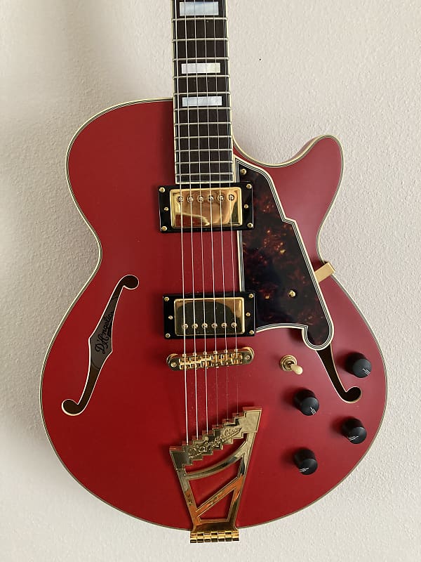 D'Angelico Deluxe SS - Matte Red image 1