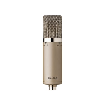 Mojave Audio MA-300SN Large-diaphragm Tube Condenser Microphone - Satin Nickel image 2