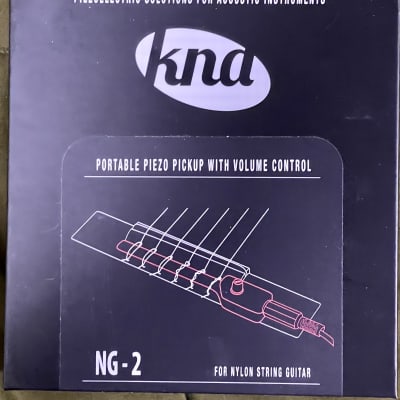 Kremona NG-2 Portable Piezo Pickup for Nylon String Acoustic Guitar With Volume  Control