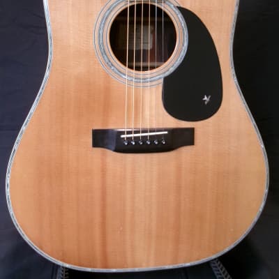 Morales M-50 Zen-On D-35 Type Solid Top MIJ Lyre Bird 1970's | Reverb