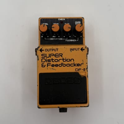 Boss DF-2 Super Feedbacker and Distortion 1985 - 1989 Made In Japan | Reverb