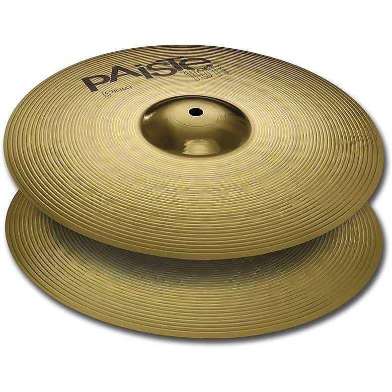Paiste 101 Brass Hi-Hats 13in image 1