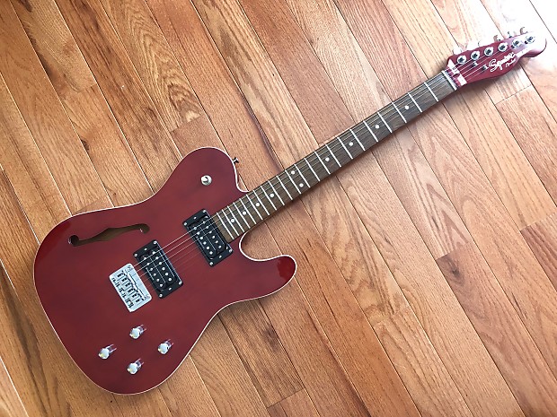 2004 Fender Squier Standard Series Telecaster Thinline | Reverb