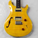 PRS SE Custom 22 Semi-hollow Electric Guitar 2022 Santana Yellow
