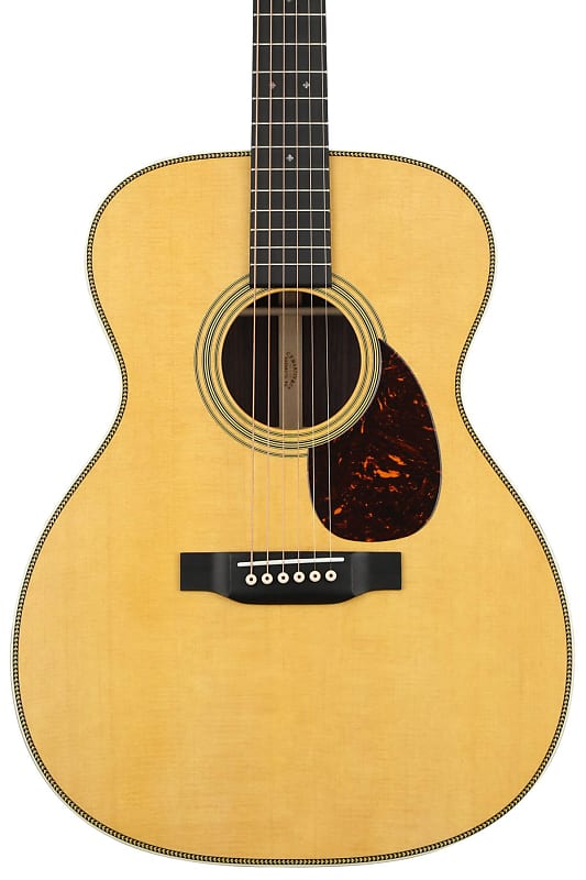 Martin OM-28 Acoustic Guitar - Natural with Rosewood image 1