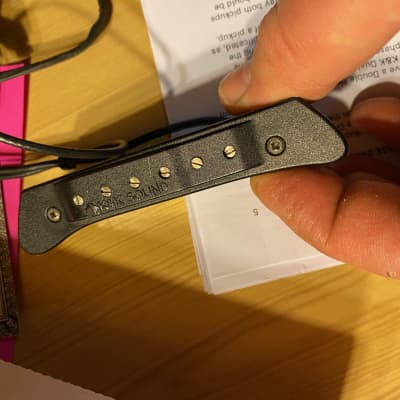 K&K Trinity Preamp + Helix Pickup Tonabnehmer + Solo Silver Bullet Mic Microphon image 6