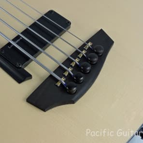 Godin A5 Ultra 5 String Semi Acoustic Bass - Ebony Fretless Fingerboard With Synth Access & Bag! image 6